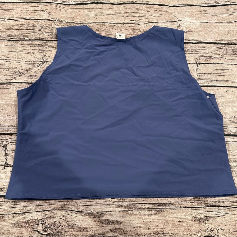Spectrum Outfitters Blue Sleeveless Chest Binder Size 4X - Picture 5 of 6